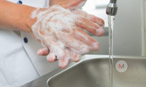 wash hands