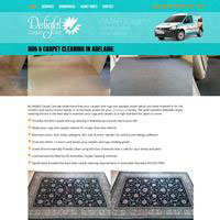 screenshot of Delight Carpet Care