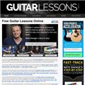 Screenshot of GuitarLessons.com