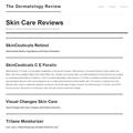 Screenshot of The Dermatology Review