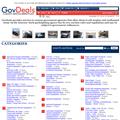 Screenshot of GovDeals